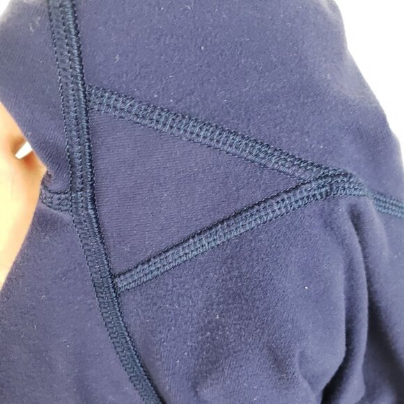 Lululemon Wunder Under Crop Hi-Rise Peek SE W6HGQS womens 2 Emperor Blue - Picture 10 of 11